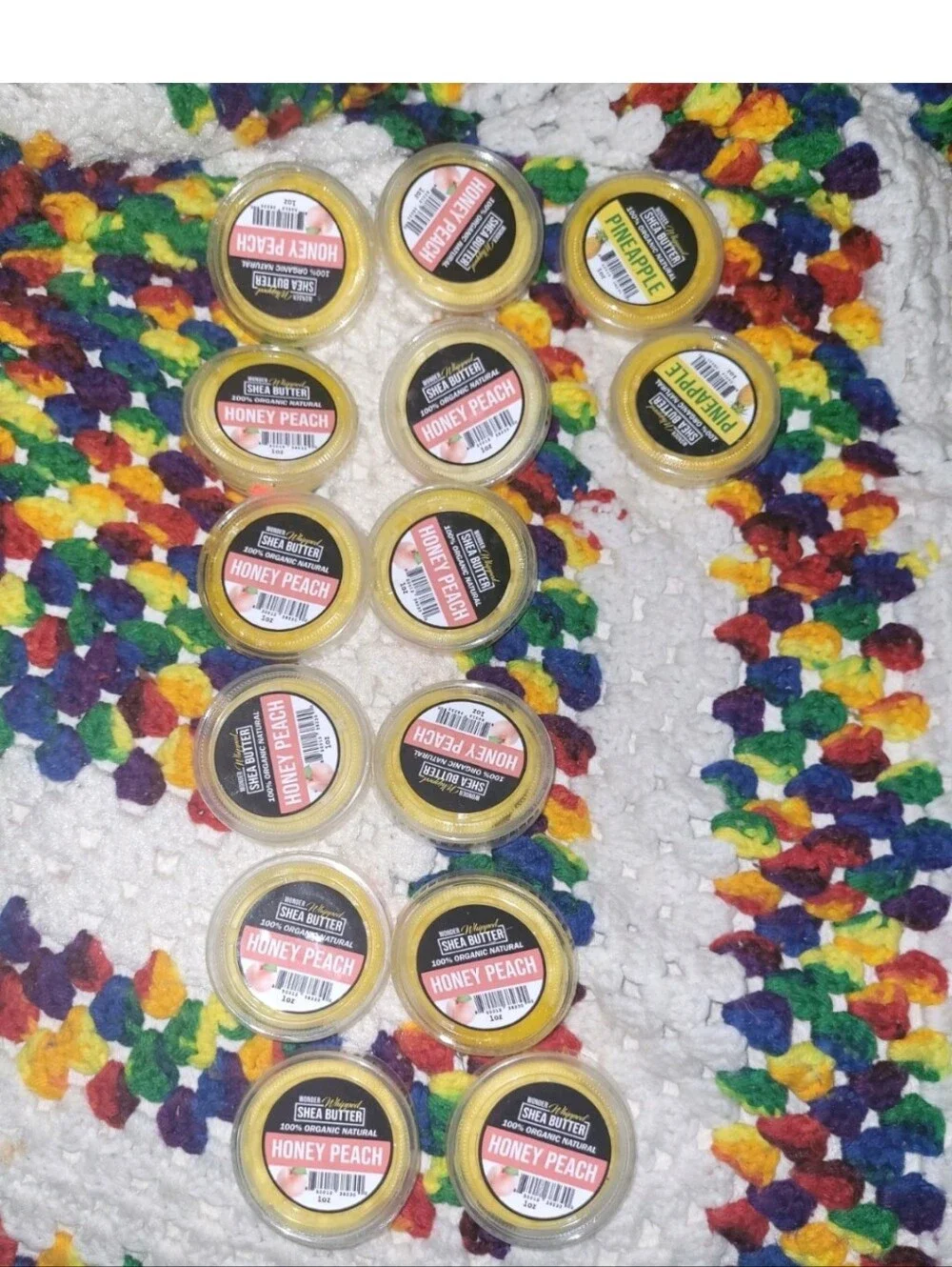 Wonder Whipped Shea Butter 1oz Each Organic Natural 14PC 2 Scents